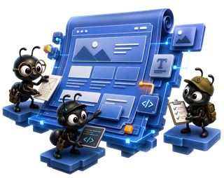 Myrmidon strategy team illustration